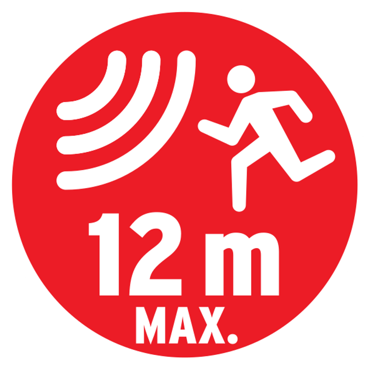 Brennenstuhl Bewegungsmelder Infrarot - Bewegungssensor für Außen und Innen - IP 44 (240° Erfassungswinkel und 12m Reichweite) anthrazit – Bild 3