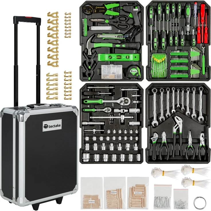 Trolley Werkzeugkoffer 1200-tlg. – Bild 1