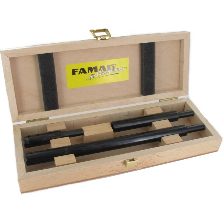 FAMAG 1639 3-teiliges Bohrer-Verlängerungs-Set ID 10mm, GL 80,125 250mm