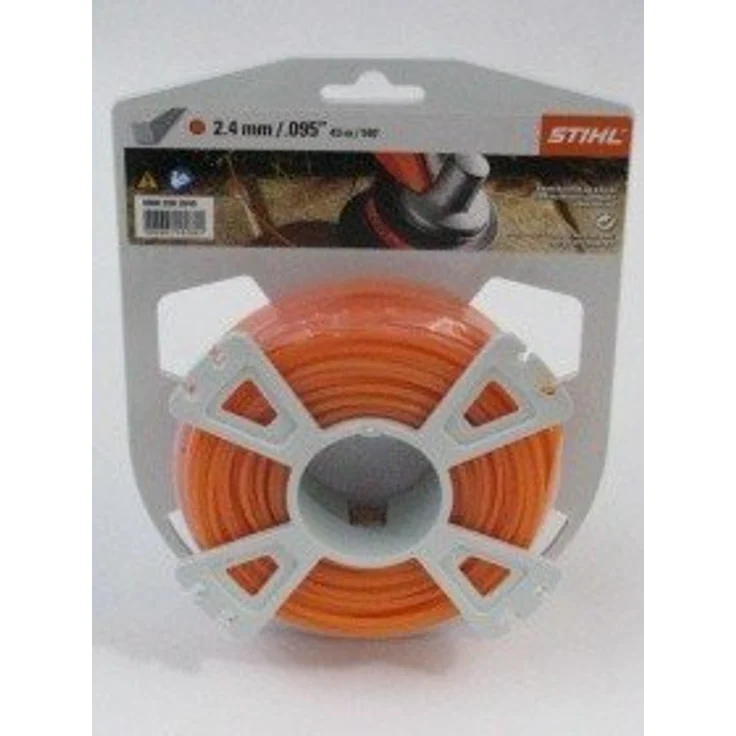 Stihl 0000 930 2640 Mähfaden quadratisch, 2,4 mm x 43 m – Bild 1