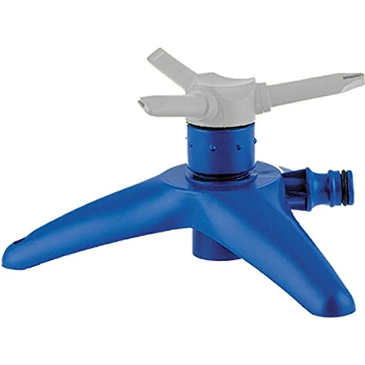 Tatay 0020901 Rasensprenger, drehbar, 3 Arme auf Kunststoffbasis, Blau, 17,7 16,5 8,5 cm