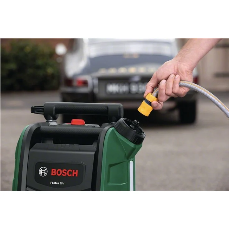 Bosch DIY Fontus 18V 06008B6101 Power for All 18V Akku-Kaltwasserhochdruckreiniger mit 1 x 2,5 Ah Akku und Ladegerät – Bild 3