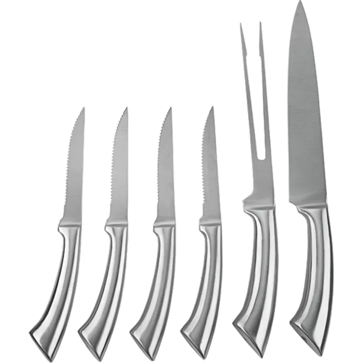 Napoleon Grillbesteckset Grillwerkzeug, Edelstahl, 6 Stück (55206)