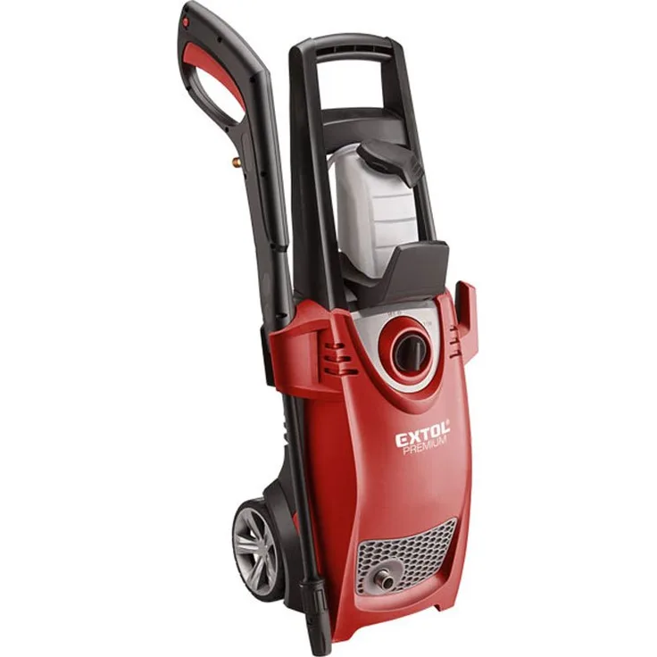 Extol Premium Hochdruckreiniger HPC 8895200,mit Reinwassertank und Reinigungsmittelbehälter 1800 W, 230 V, rot