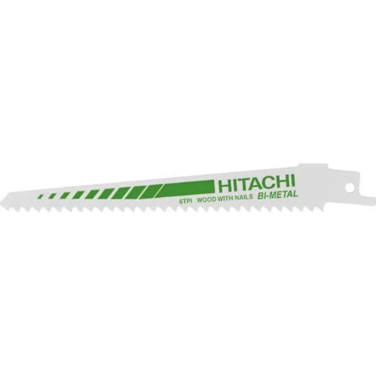 Hitachi Tigersägeblatt 150 mm,BiM,6TPI (5 Stück)
