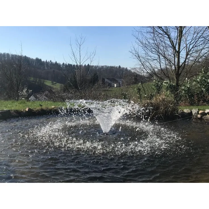 Schwimmende Teich Fontäne COP-10000 90W 20000 l-h Springbrunnen