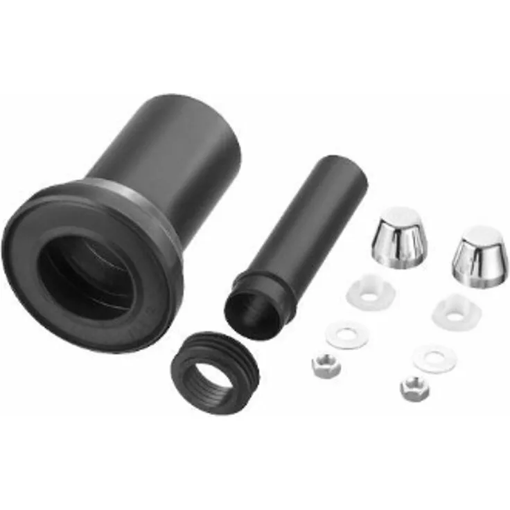 Wand WC Anschlussgarnitur DN90-110 x 180mm mit eingepresster Dichtung 3290
