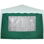 INSTENT BASIC Seitenteil mit 3 Fenstern, grün