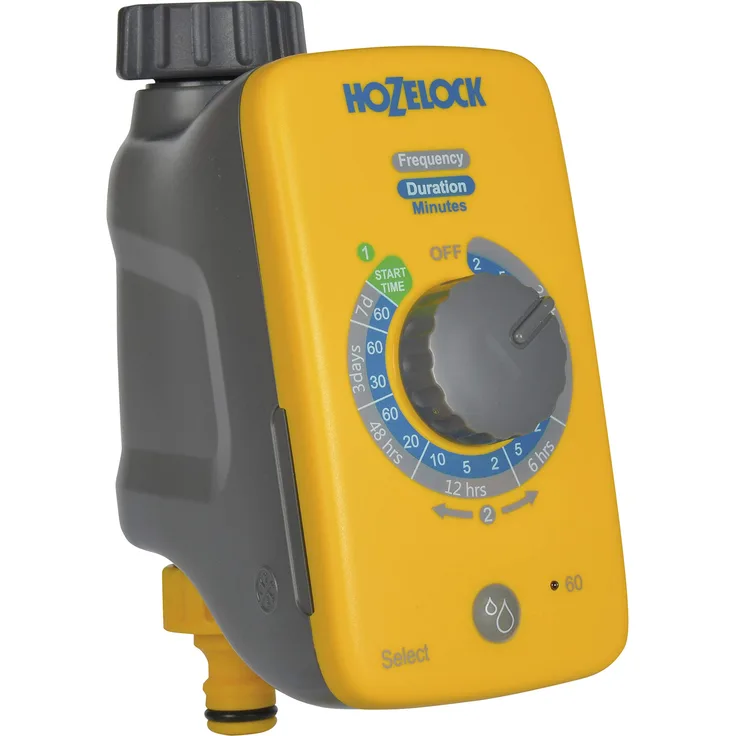 Hozelock Select Bewässerungscomputer, Gelb