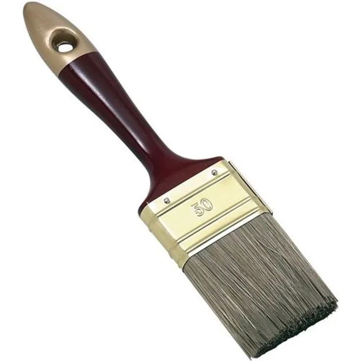 Lasurpinsel 3,5 Zoll 80mm dunkle Polymixborste MS Handwerker