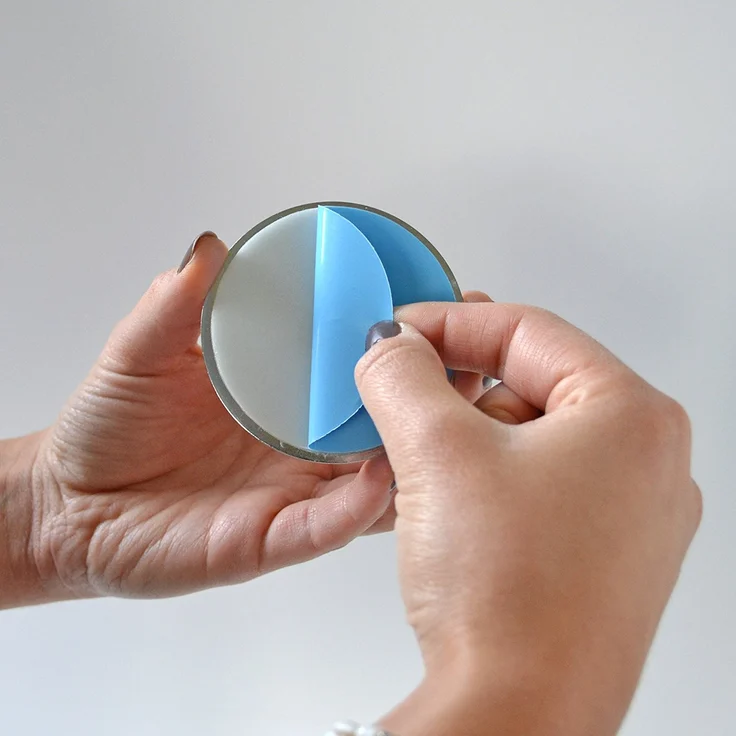 Brennenstuhl Magnet Montageplatte BR 1000 (Magnethalterung für Rauchmelder) silber – Bild 2