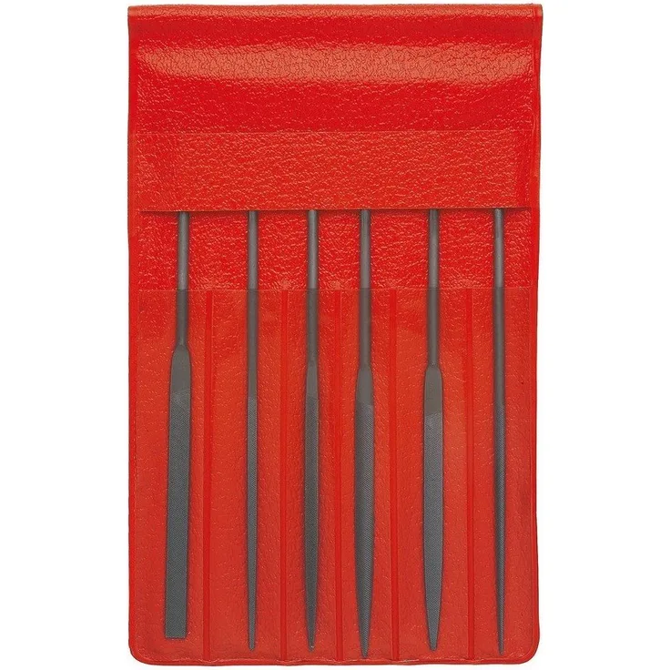 FACOM Präzisions-Nadelfeilensortiment T2, 140mm lang, 6 Teilig, 1 Stück, AS.6L140T2A