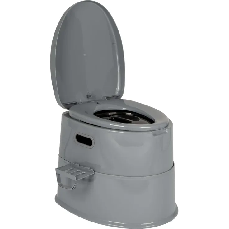 Bo-Camp Bo-Camp Tragbare Toilette 7 L Grau