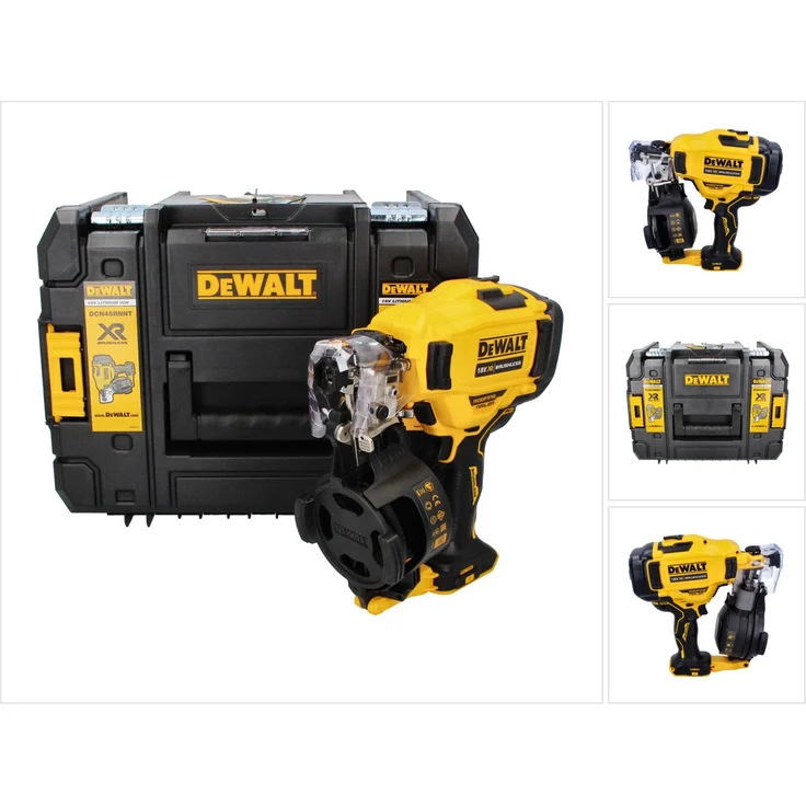 DeWalt DCN 45 RNNT Akku Nagler Coil Nailer 18 V 19 - 44 mm Brushless und TSTAK - ohne Akku, ohne Ladegerät
