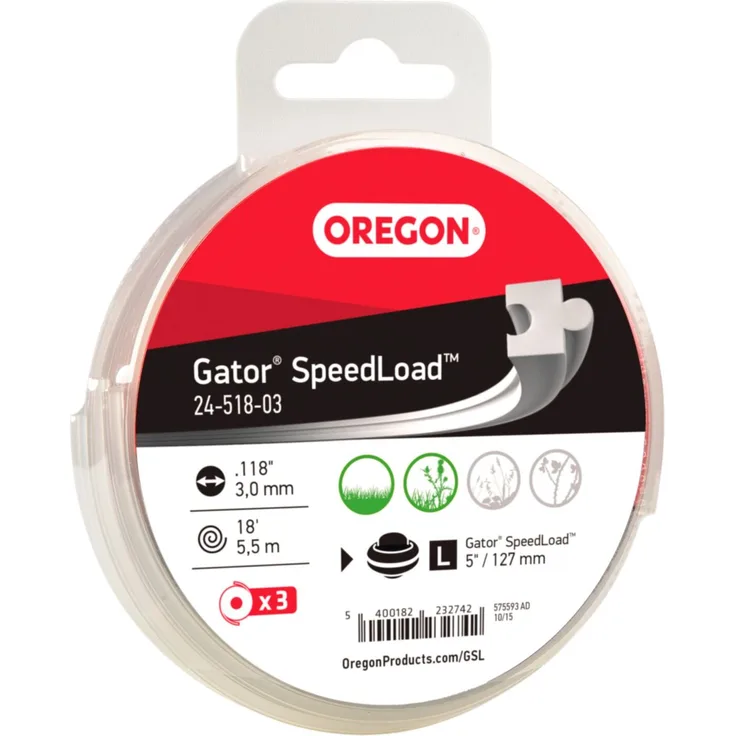 Oregon 24-518-03 Fadendisk GSL 3mm large 3er-Pack