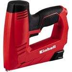 Einhell Elektrotacker TC-EN 20 E (für Klammern Typ 53, Nägel Typ 47, elektronische Schlagkraftvorwahl, Sicherheitsnase, inkl. 1000 Klammern-500 Nägel)