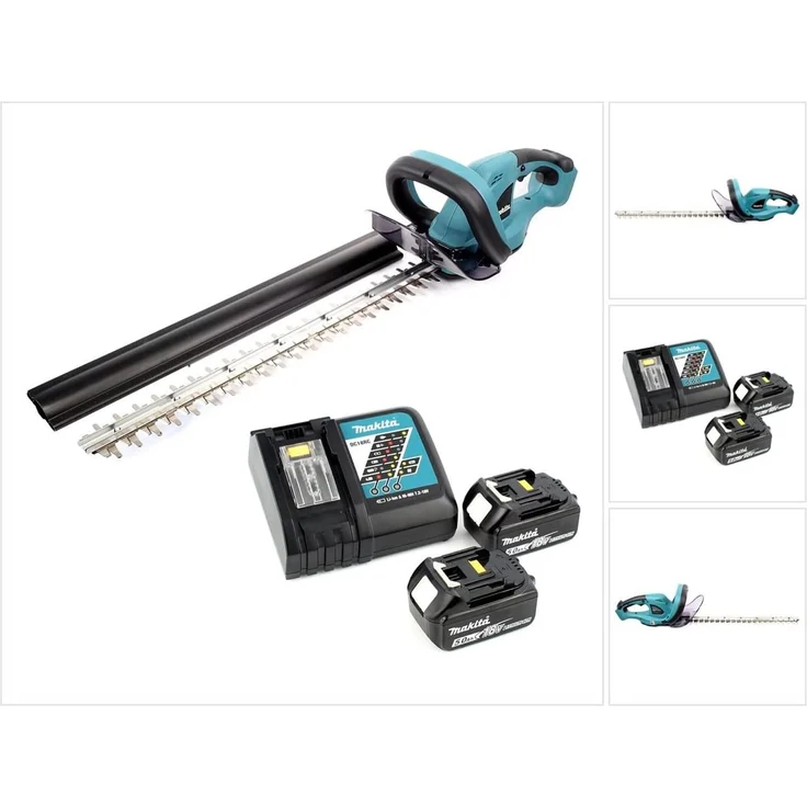 Makita DUH 523 Akku-Heckenschere 18 V 52 cm inkl. 2 x 5,0 Ah Akku und Ladegerät – Bild 2
