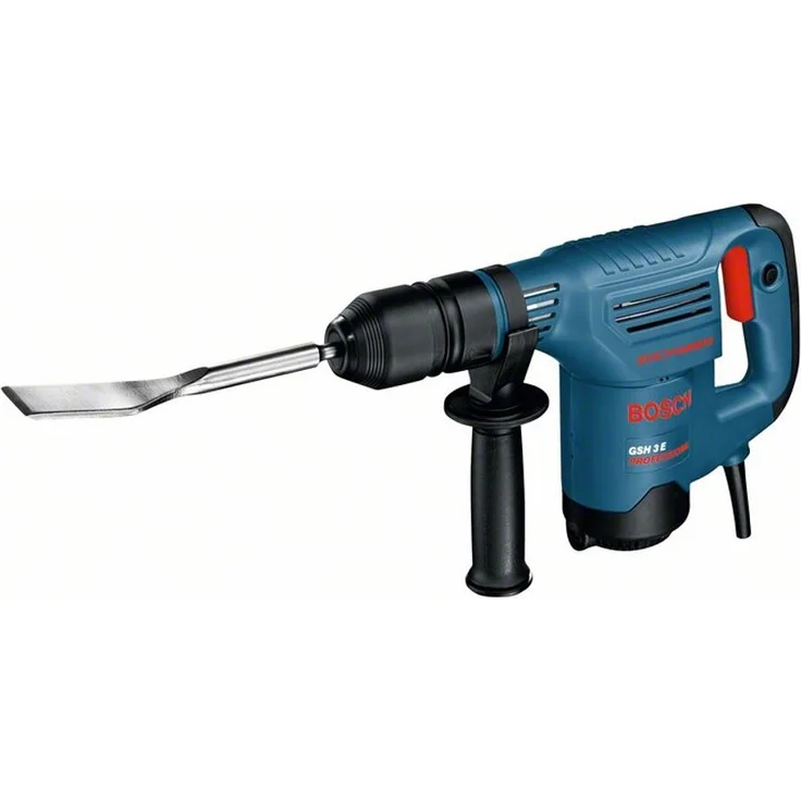 Bosch Professional Schlaghammer GSH 3 E (inkl. Fliesenmeißel, Spitzmeißel, Zusatzhandgriff, im Koffer) – Bild 1