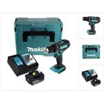 Makita DDF482RG1J Akku Bohrschrauber 18 V 62 Nm 2-Gang Schnellspannbohrfutter 1x Akku 6,0 Ah und Ladegerät im Makpac