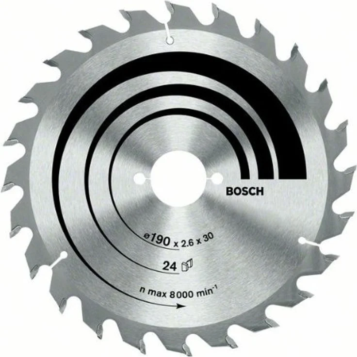Bosch Kreissägeblatt Optiline Wood 160 x 20/16 x 2,6 mm, 36 (2608640597) – Bild 1