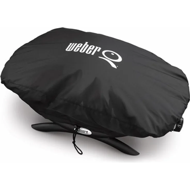 Weber 7117 Grillabdeckung, für Q100-1000 Serie, schwarz