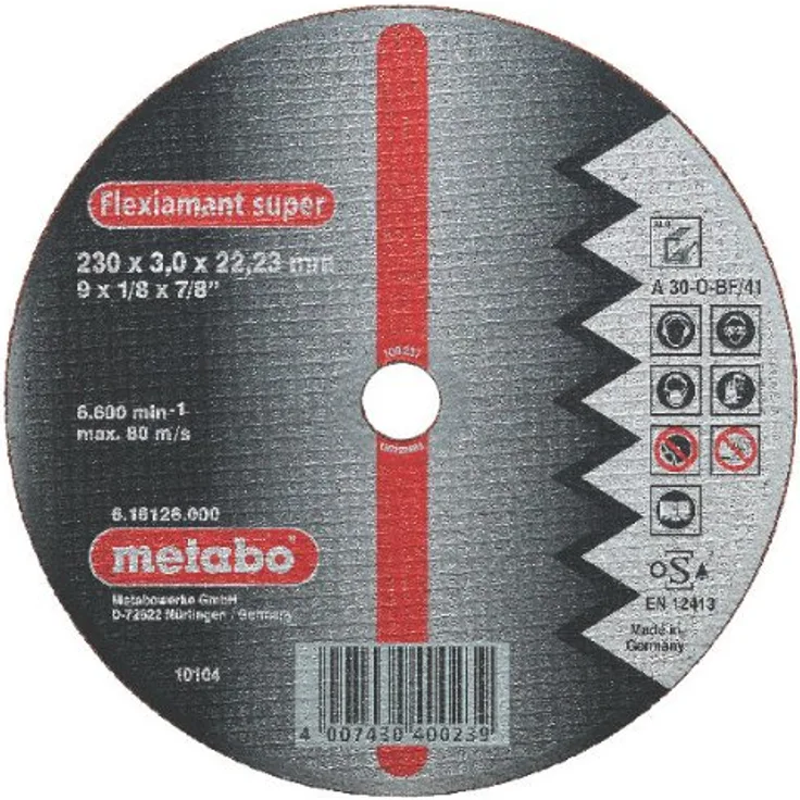 Metabo Flexiamamt Super Alu A 30-O 115 x 2,5 x 22,23 mm
