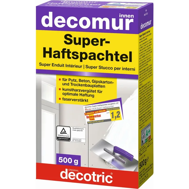 Decotric Super-Haftspachtel Decomur 500 g