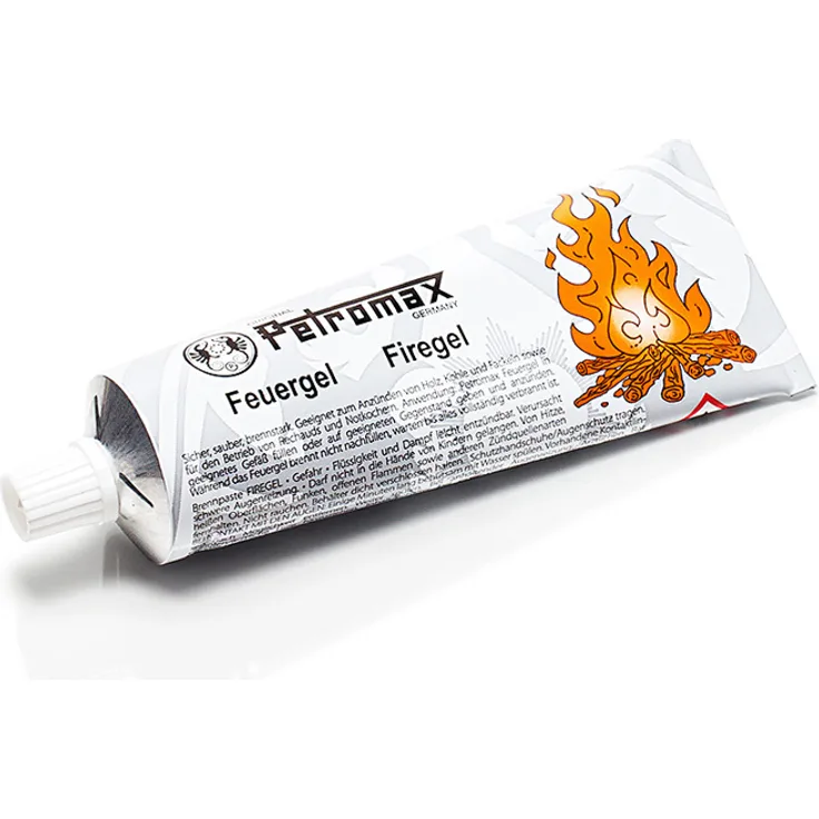 Petromax Feuergel - Anzündgel Tube - 0,13 Liter - sicher, brennstark