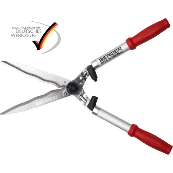 Berger Komfort-Heckenschere 570 mm, Wellenschliff