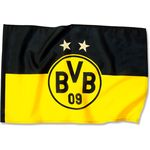 Borussia Dortmund, BVB-Hissfahne, Schwarz-gelb, 150x100cm
