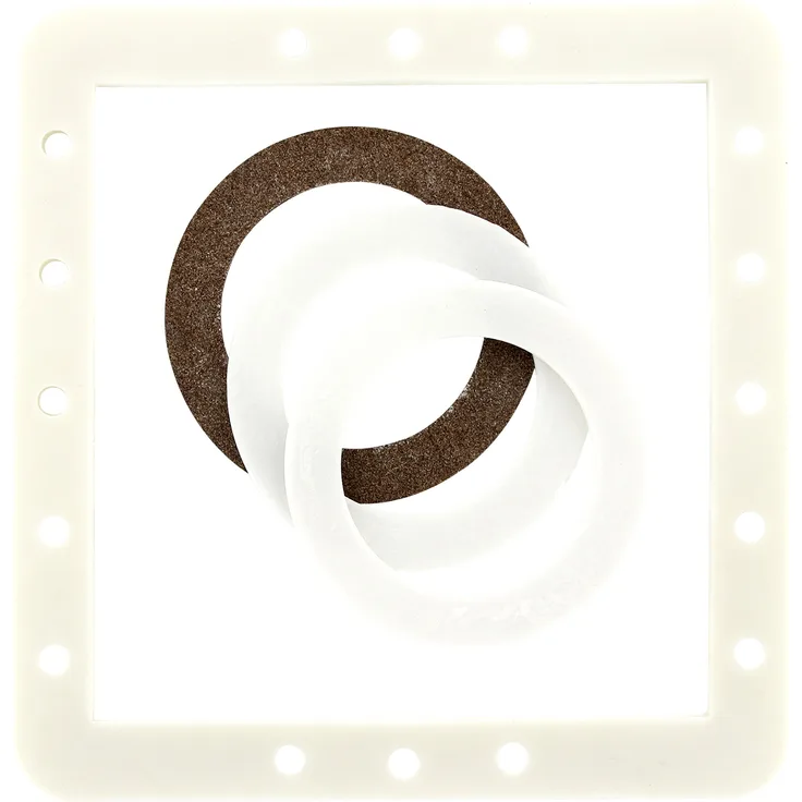 Steinbach Massivpool-Einzelkomponente Dichtungssatz Skimmer-Düse S1, je 1 Stück Rechteck- und Runddichtung, 2-teilig, 060912