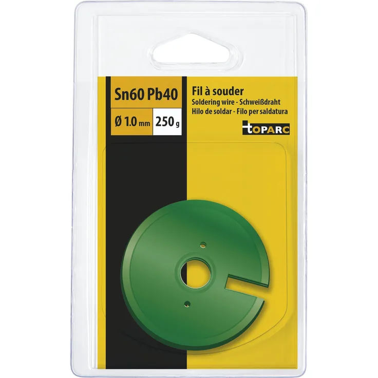 GYS 047112 Spule mit Lötdraht-60% Zinn-Ø 1,0 mm-250 g