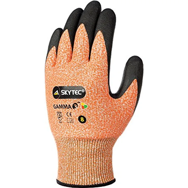 Skytec Handschuhe sky51-xxl Gamma 3Â Handschuh, XXL, Bernstein-Schwarz (2Â Stück)