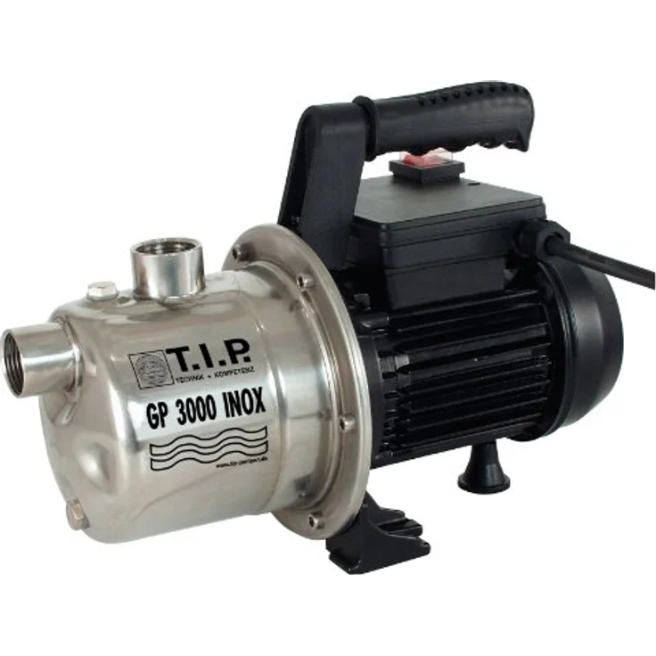 T.I.P. 30111 Edelstahl GP 3000 INOX, bis 2.950 l-h Fördermenge Bewässerungspumpe – Bild 1