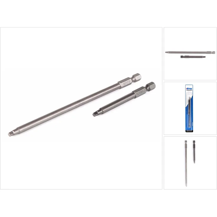 Kreg Schraubendreher-Bit-Set 75 & 150 mm Vierkant ( DDS )