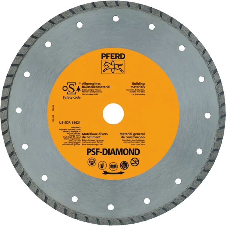 Pferd 68011222 Diamant-Trennscheibe DG 115x2,1x22,23 PSF