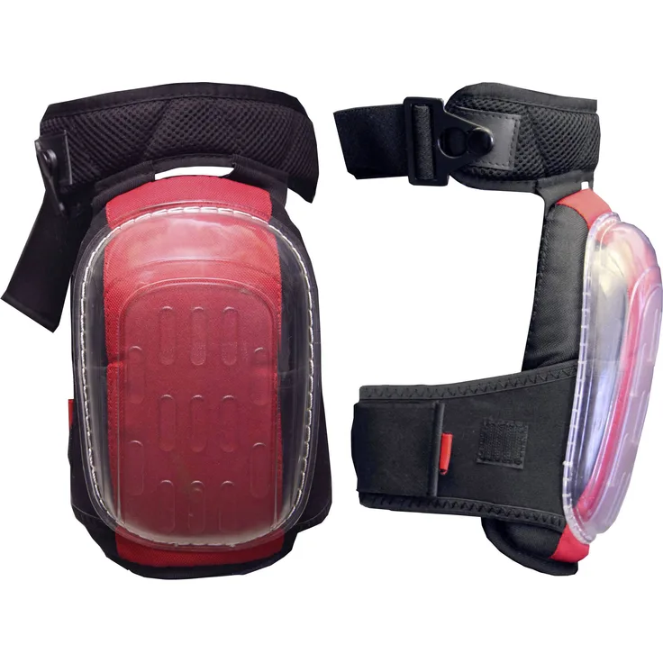 Upixx L+D GELO Comfort 2488 Gel-Knieschoner Rot, Schwarz 1St.