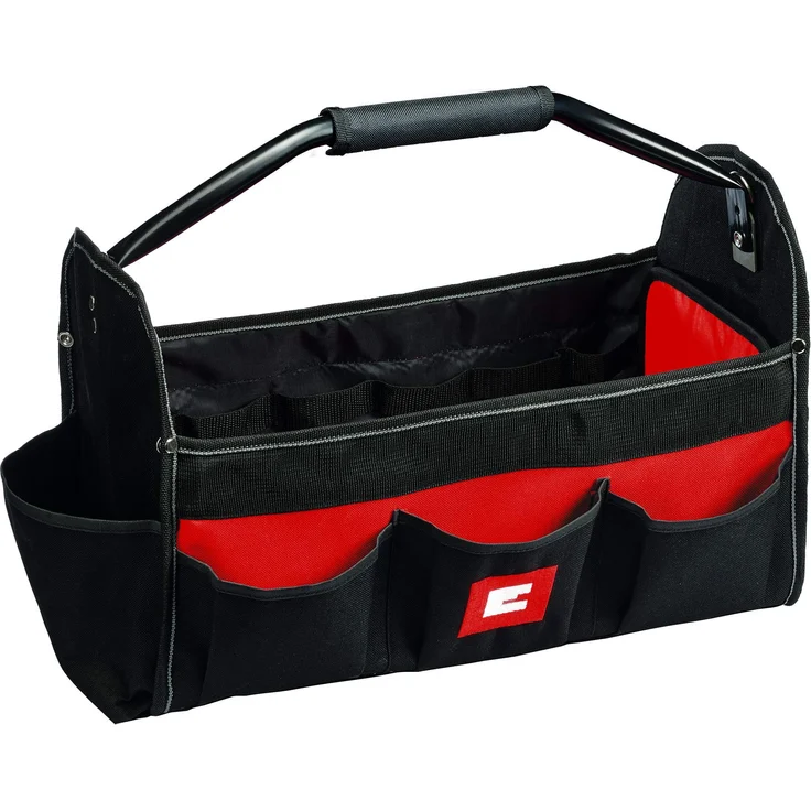 Original Einhell Bag 45-22 (Werkzeugtasche, Universal-Tasche für Werkzeug und Zubehör, robustes Material und verstärkter Boden, stabiler Tragegriff mit Softgrip, verschiedene Fächer und Taschen) – Bild 1