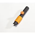 Original Fiskars Universaladapter für die Nutzung aller Gartenwerkzeugköpfe zur Kombination von einem QuikFit Stiel, Länge 17 cm, Kunststoff, Schwarz-Orange, QuikFit, 1000617 - Preisvergleich