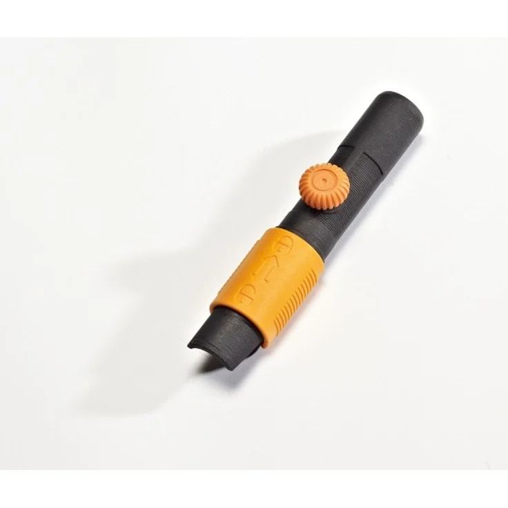 Original Fiskars Universaladapter für die Nutzung aller Gartenwerkzeugköpfe zur Kombination von einem QuikFit Stiel, Länge 17 cm, Kunststoff, Schwarz-Orange, QuikFit, 1000617 - Preisvergleich – Bild 1