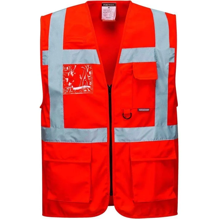 Portwest S476 Fernbedienung für automatisches Berlin Executive Weste, Rot, XX Large