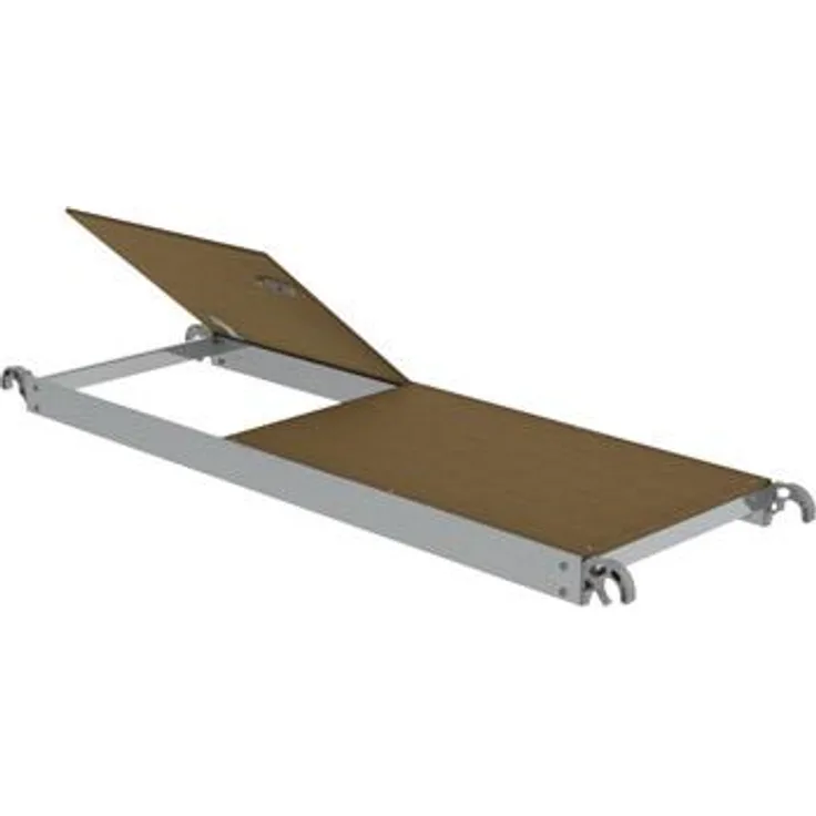 Günzburger Plattform mit Klappe für Alu-Klappgerüst (Lieferumfang: 1 Stück)