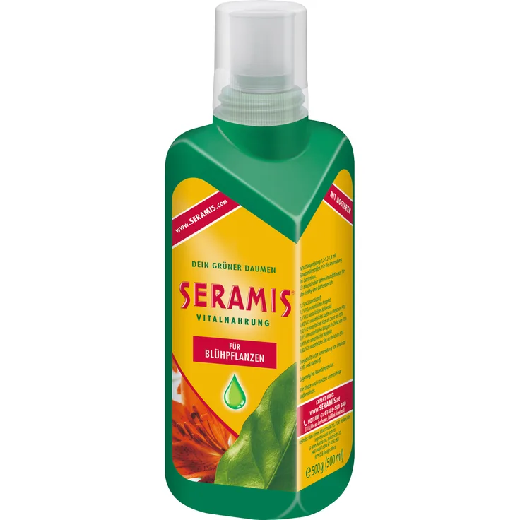 SERAMIS Vitalnahrung für Blühpflanzen, 500 ml