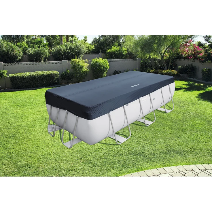 Bestway Abdeckplane, für Frame Pools 404 x 201 x 100 cm und 412 x 201 x 122 cm – Bild 1