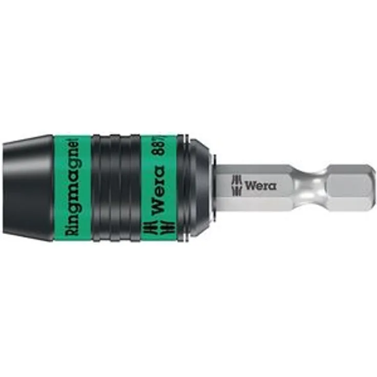 Wera 887-4 RR SB Rapidaptor Universalhalter mit Ringmagnet, 1-4 Zoll x 57 mm, 05073511001
