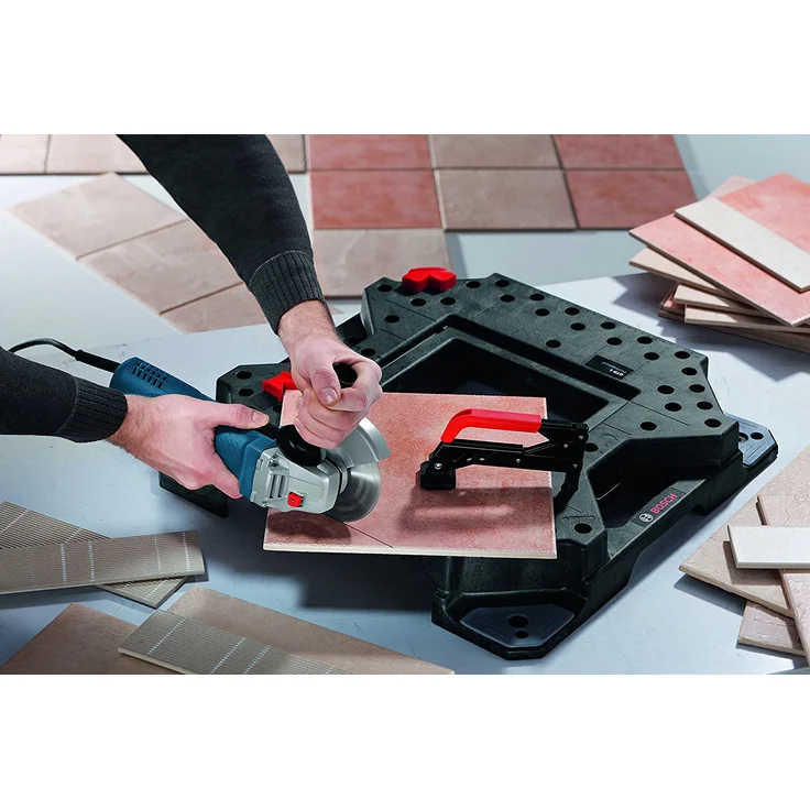 Bosch Professional GWS 7-115 E Winkelschleifer 115 mm, 720 Watt mit Wiederanlaufschutz, 6-stufige Drehzahlvorwahl in Karton, 0601388203 – Bild 3