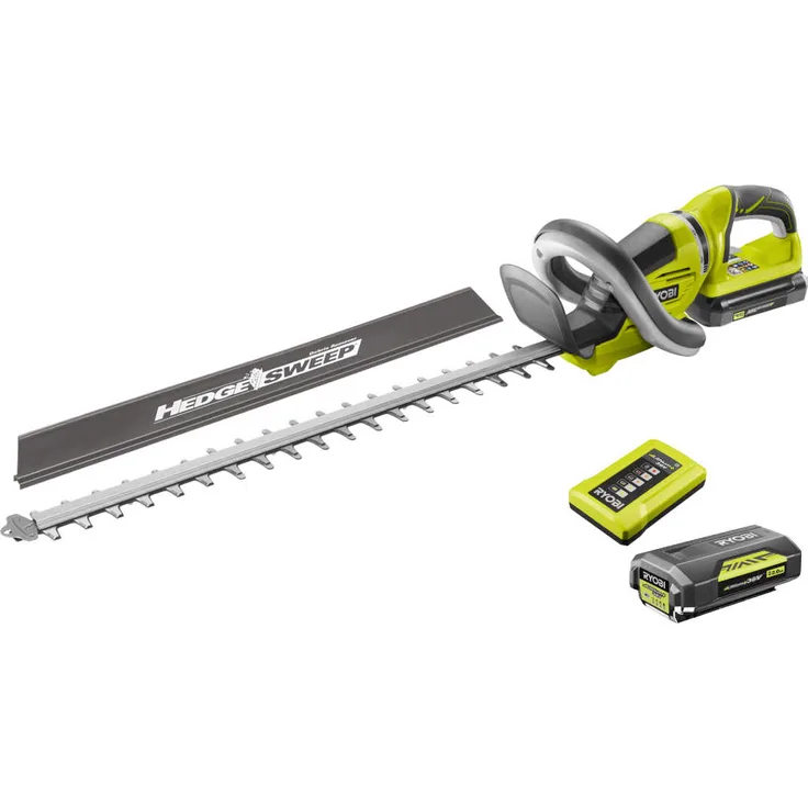RYOBI RHT36C61R20S 36 Volt (mit Akku und Ladeggerät) Akku-Heckenschere, 2,6 cm Schnittstärke