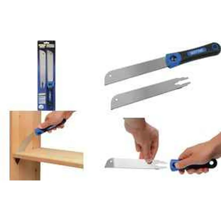 HEYTEC Japansäge, Länge: 320 mm, blau / schwarz