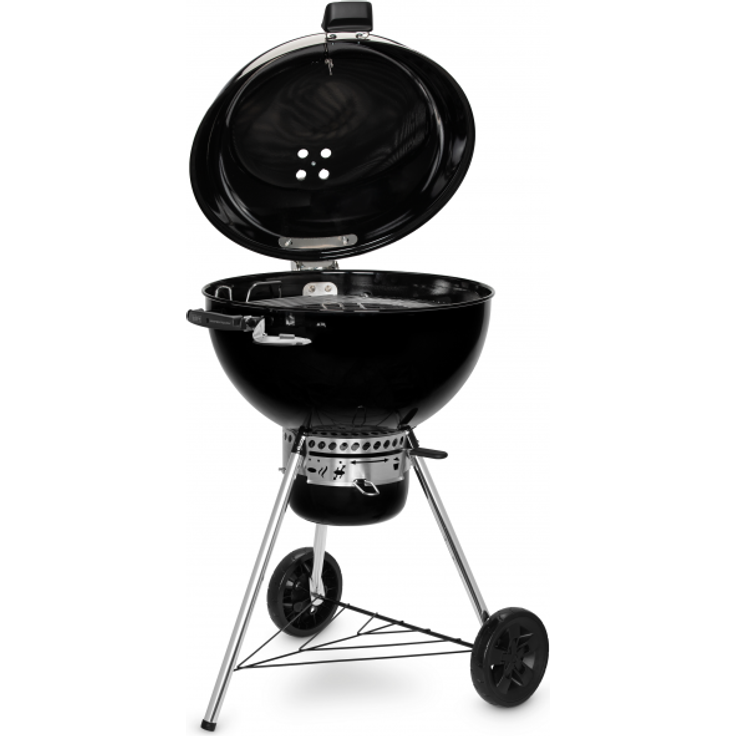 Weber Master-Touch GBS Premium E-5775 57cm Black Holzkohlegrill (17401004), Maße 100 x 65 x 76 cm, D Grillfläche 57 cm