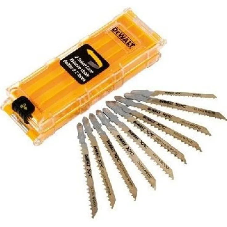 DeWalt XPC Holzstichsägeblätter-Set (HCS, 10-tlgs., mit 2x DT2209, 2x DT2205, 2x DT2213, DT2216, DT2218, DT2217, DT2220) DT2296